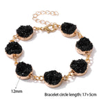 7 Chakra Crystal Cluster Bracelet