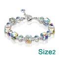 Cube Crystal Bracelet for Women